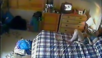 Mom Secretly Watches My Naughty Video And Pleasures Herself