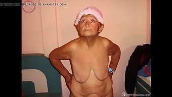 Amateur Granny Bbw Masturbates In Homemade Photos