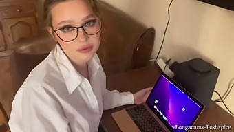 60fps Action: Stepmom'S Face Covered In Cum After Pov Masturbation