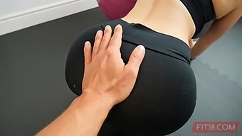 Amateur Babe Amalia Davis Krijgt Anale Creampie Van Sportschool Eigenaar In Hardcore Pov Video