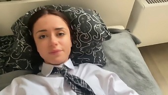 My Ex-Girlfriend Was Replaced By My Step Sister In School Girl Uniform