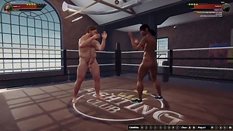 Dela'S 3d Nude Fight Scene With Ethan