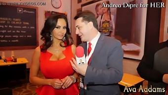 Ava Addams Teases And Fondles Her Breasts While Seducing Andrea Diprè