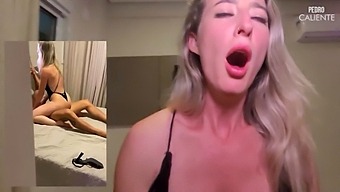 زوجة هاوية تتناك من رجل آخر أمام زوجها