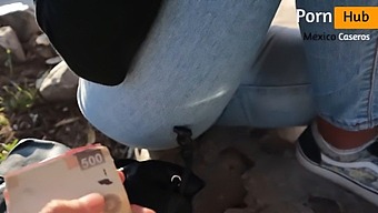 A Pretty Latina Gets Paid To Masturbate And Cum On A Strange Woman.