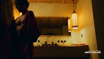 A Romantic Sex Scene In A Hotel Room With A Beautiful Blonde.
