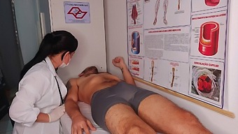The Guy Had An Unintentional Reaction In Front Of A Nurse.